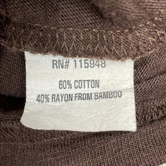 Joan Vass Oversized Knit Short Sleeve Top Brown Size 1 (US 8-10) - Picture 11 of 15